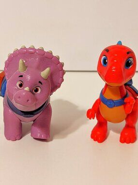 2021 Jazwares Dino Ranch Dinosaur Action Figures BLITZ TANGO Plus Gift TV Show